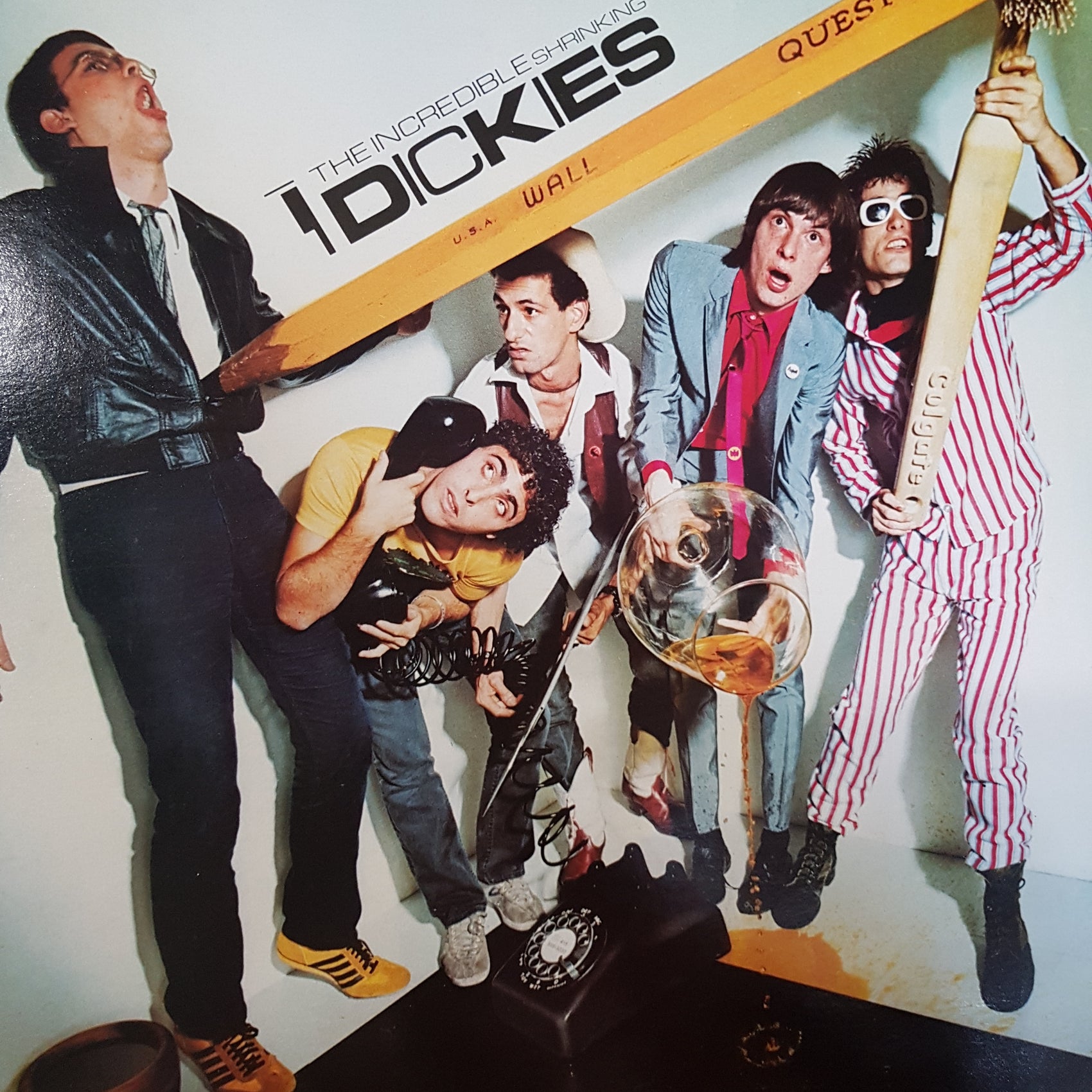 DICKIES - INCREDIBLE SHRINKING DICKIES (USED VINYL 1975 UK M-/M-)