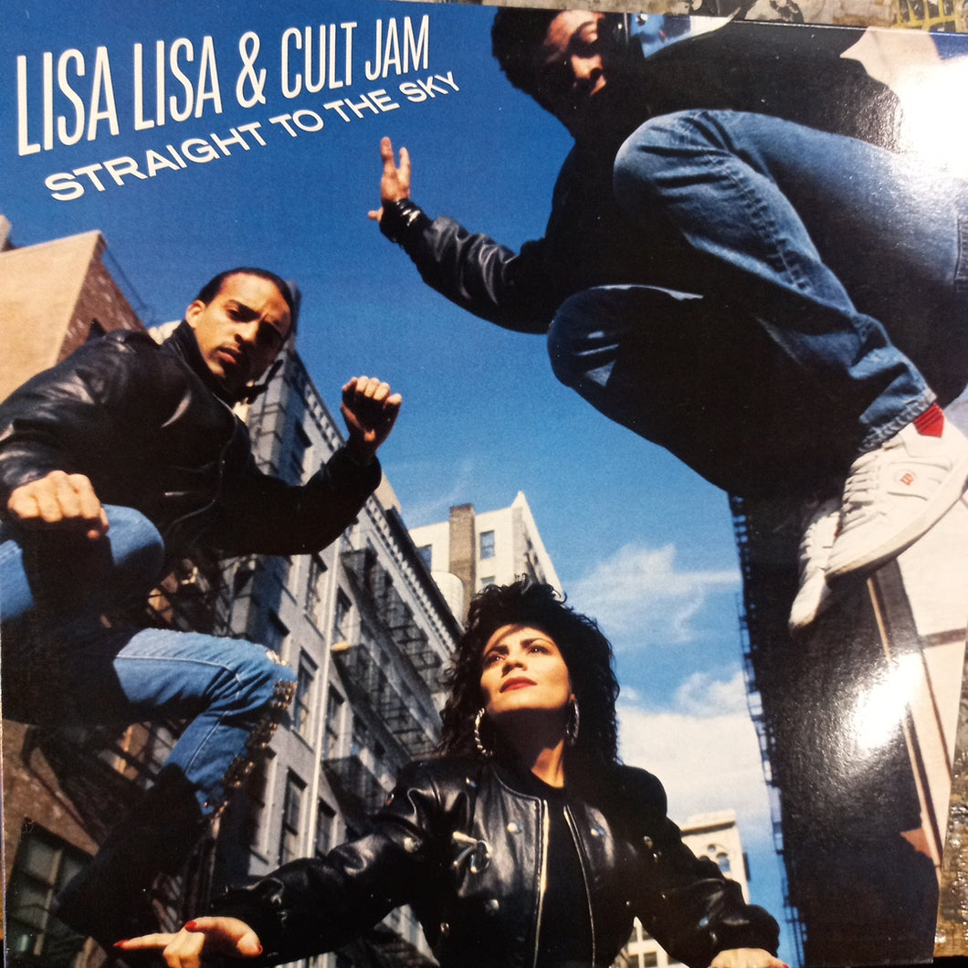 LISA LISA AND CULT JAM - STRAIGHT TO THE SKY (USED VINYL 1989 U.S. M- M-)