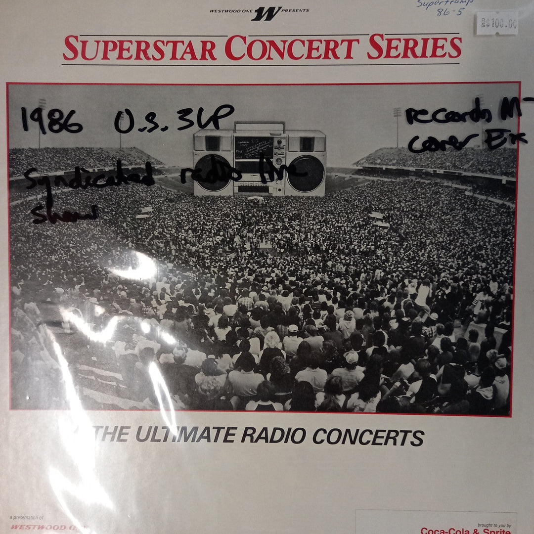 SUPERTRAMP - SUPERSTAR CONCERT SERIES (USED VINYL 1986 U.S. 3LP M- EX)