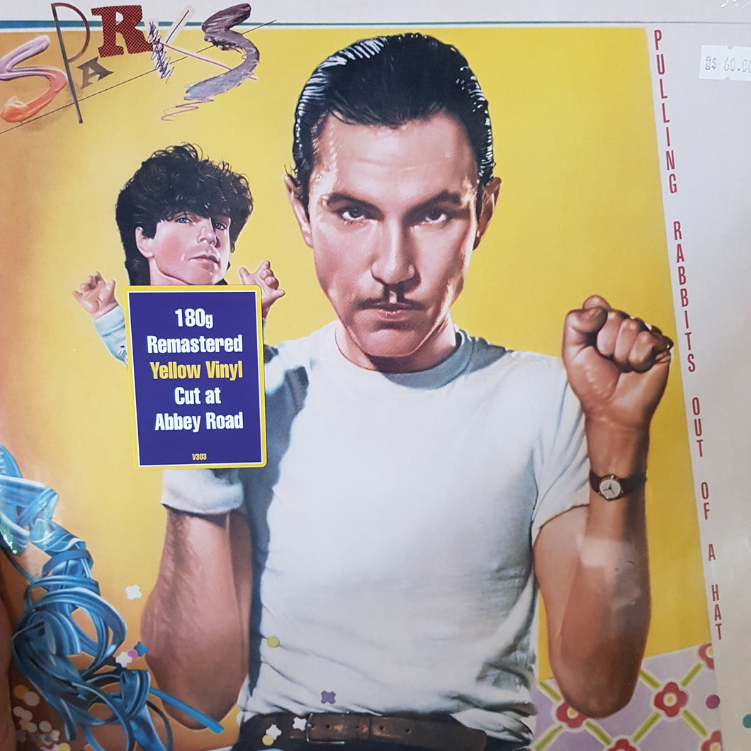 SPARKS - PULLING RABBITS OUT OF A HAT (YELLOW COLOURED) VINYL