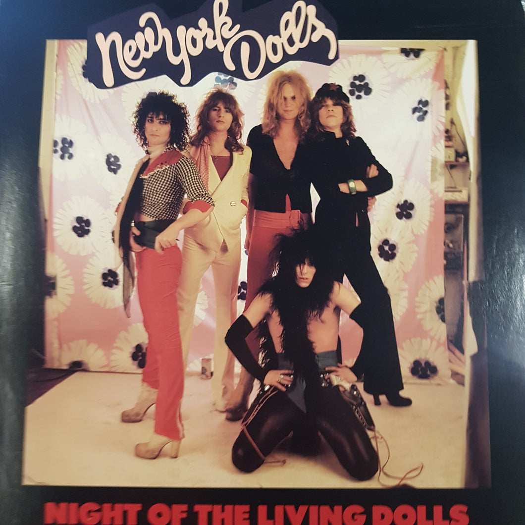 NEW YORK DOLLS - NIGHT OF THE LIVING DOLLS (USED VINYL 1985 U.S. M- M-)