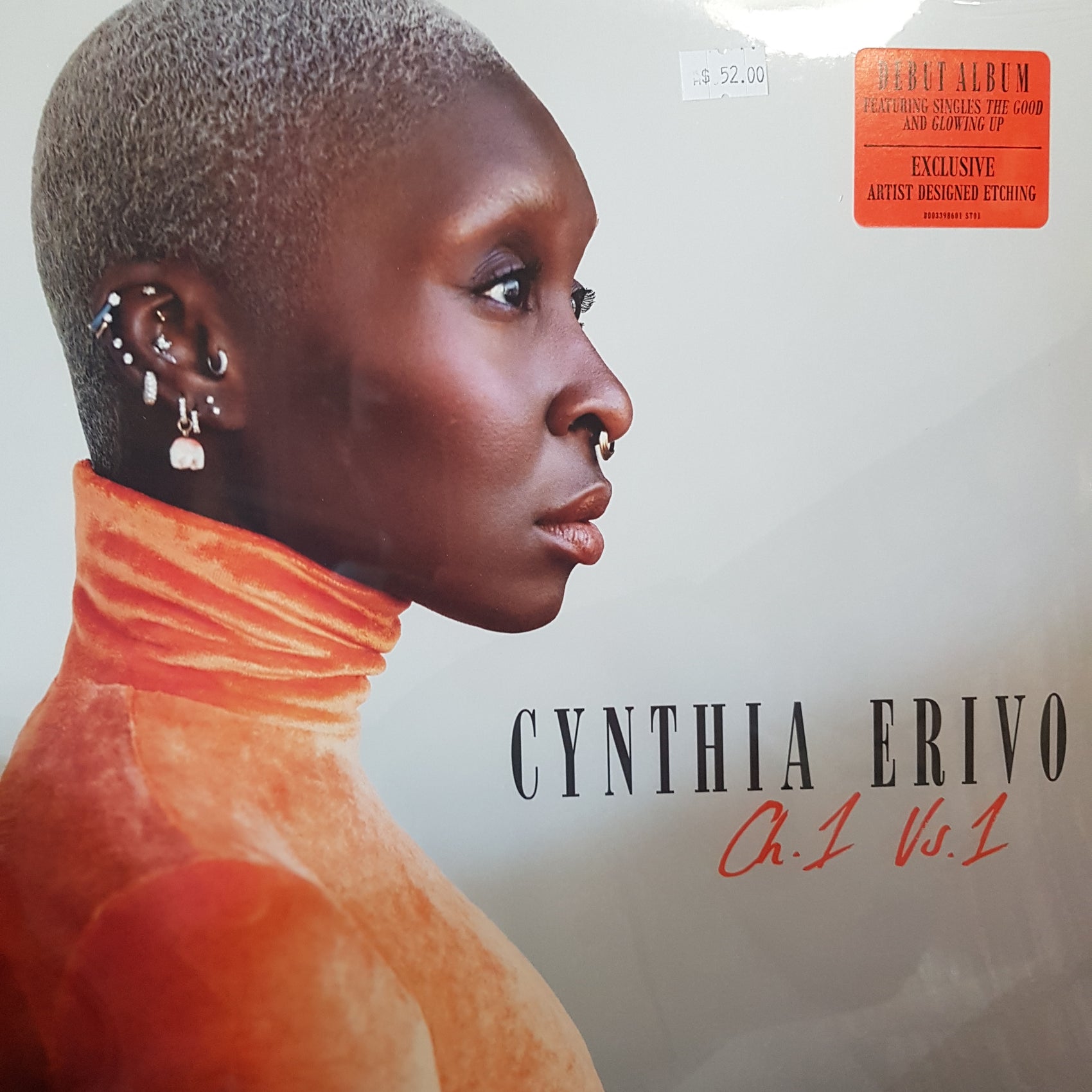 CYNTHIA ERIVO - CH 1 VS 1 (2LP) VINYL