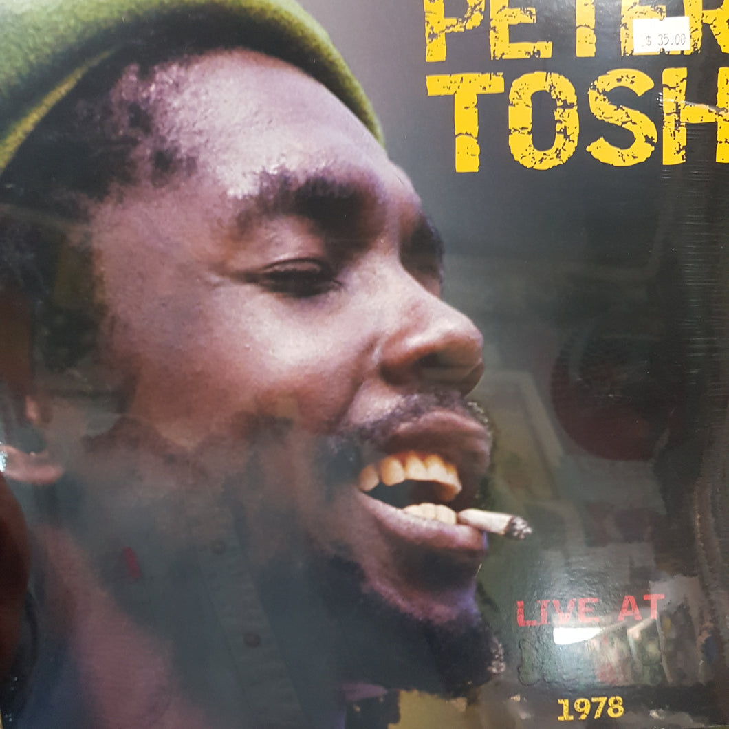 PETER TOSH - LIVE AT MY FATHERS PLACE 1978 VINYL