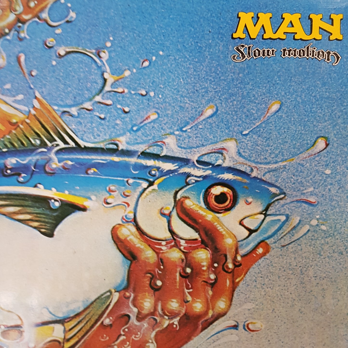 MAN - SLOW MOTION (USED VINYL 1974 UK M-/M-)