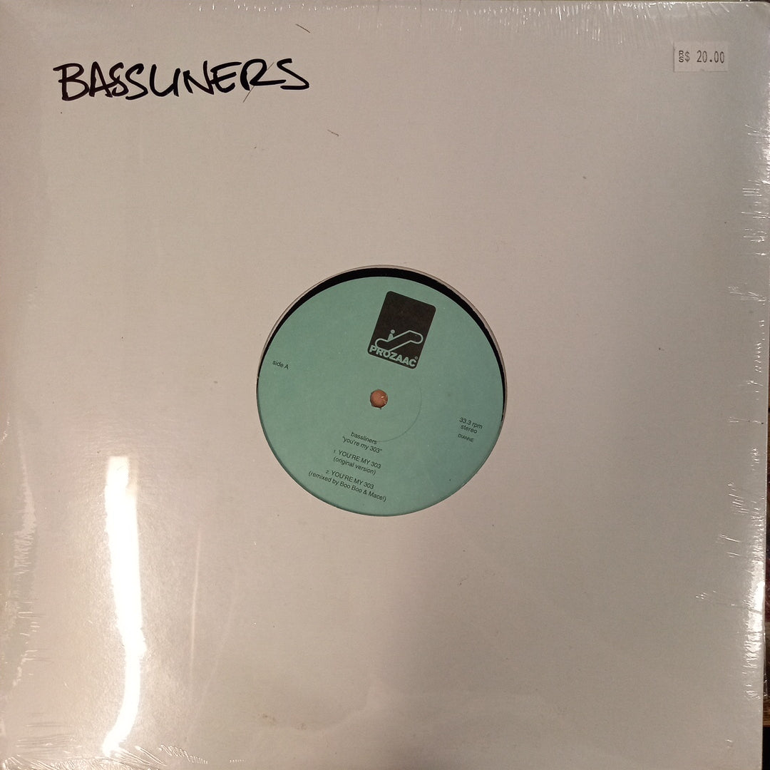 BASSLINERS - YOURE MY 303 PROMO VINYL