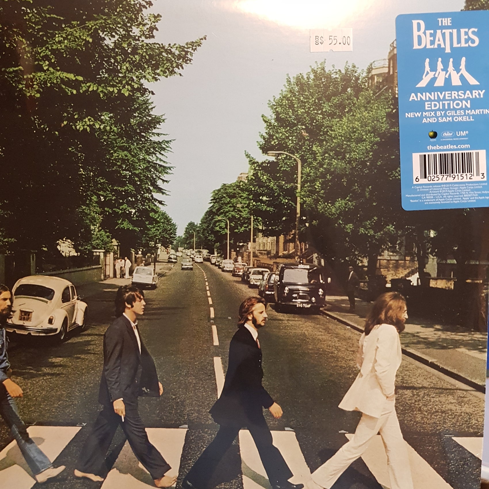 BEATLES - ABBEY ROAD (ANNIVERSARY EDITION) VINYL