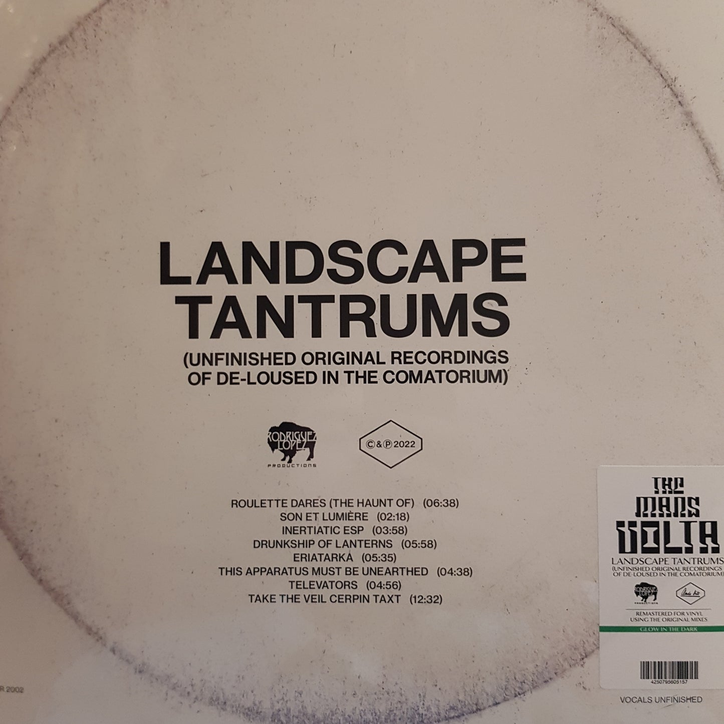 MARS VOLTA - LANDSCAPE TANTRUMS (GLOW IN THE DARK COLOURED) VINYL