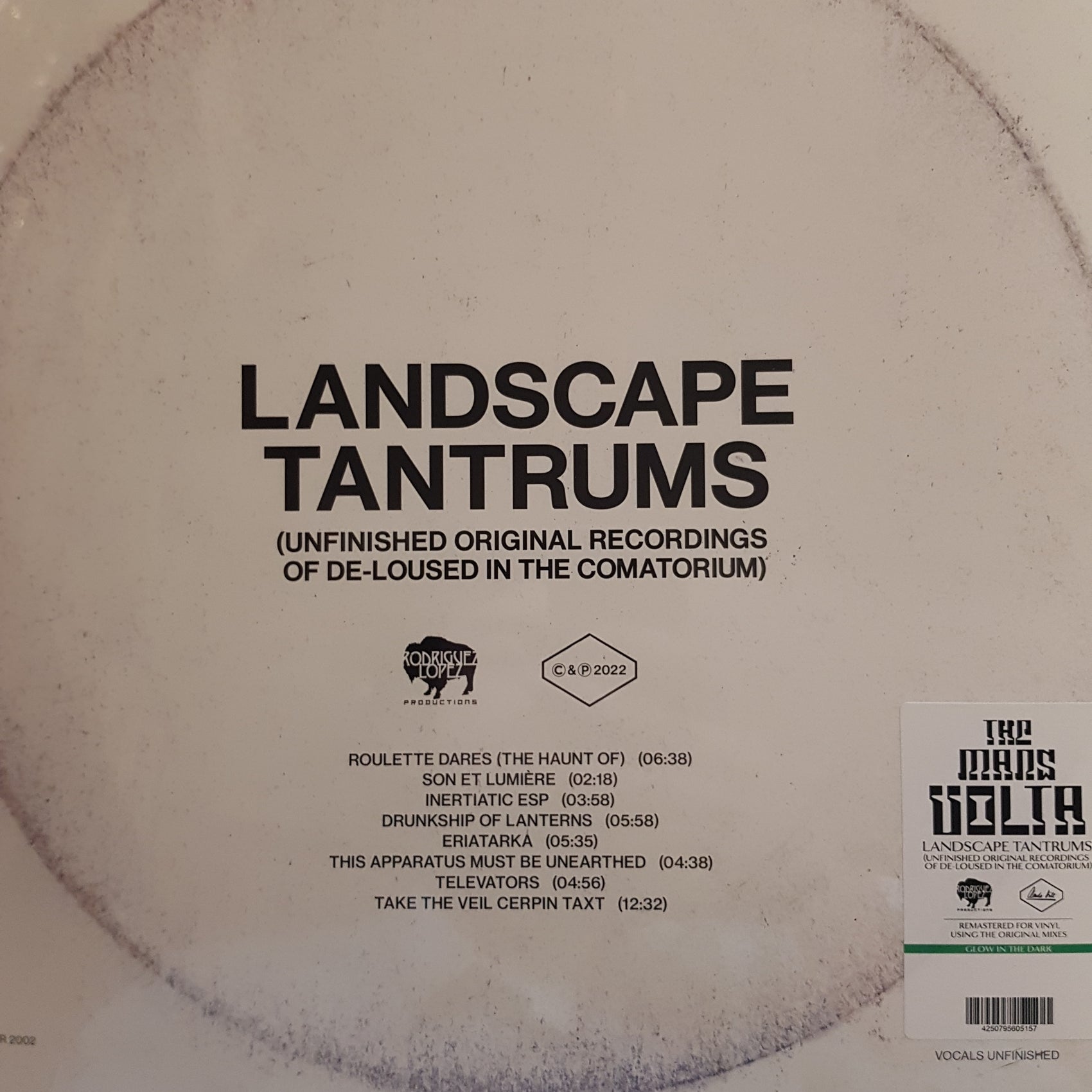 MARS VOLTA - LANDSCAPE TANTRUMS (GLOW IN THE DARK COLOURED) VINYL