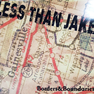 LESS THAN JAKE - BORDERS AND BOUNDARIES (USED VINYL 2000 US M-/M-)