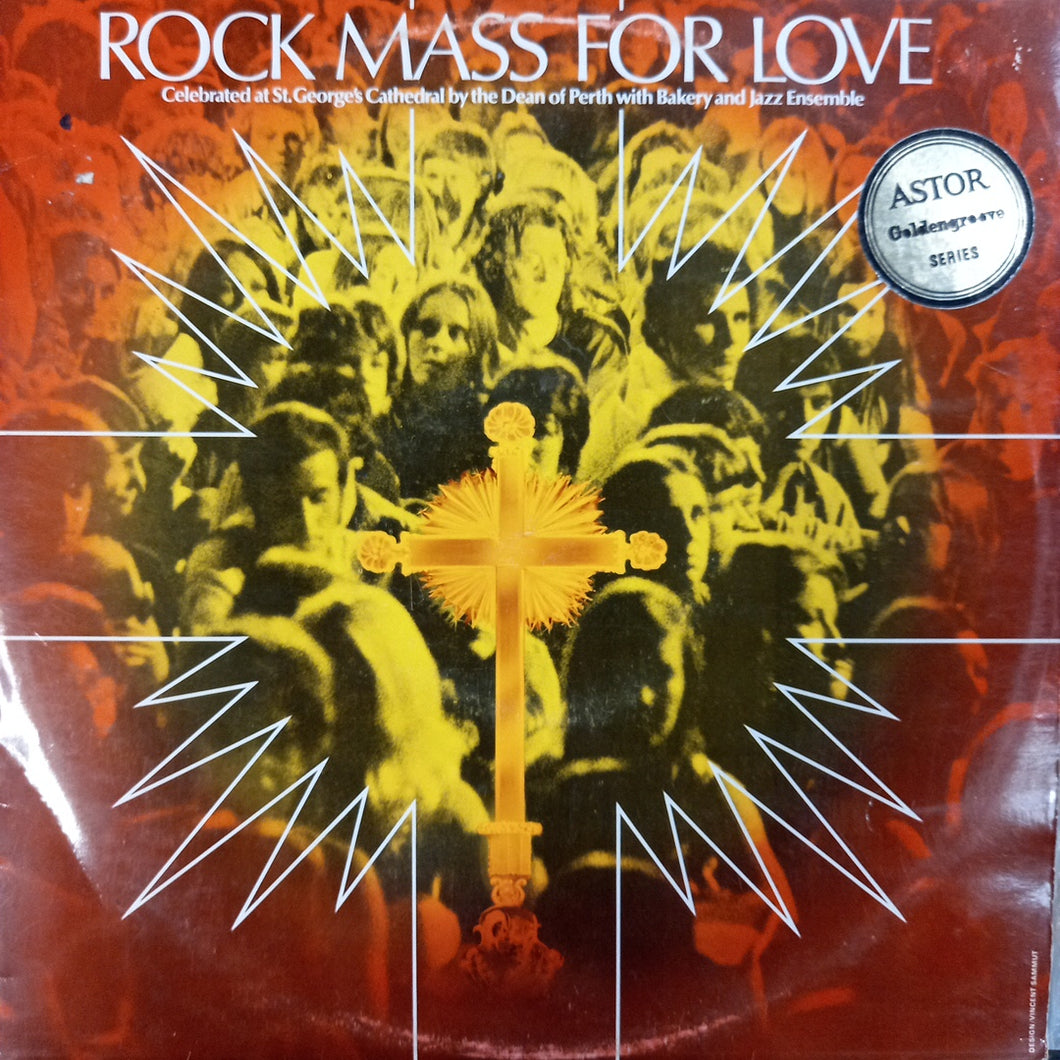 VARIOUS - ROCK MASS FOR LOVE (USED VINYL 1971 AUS EX EX)