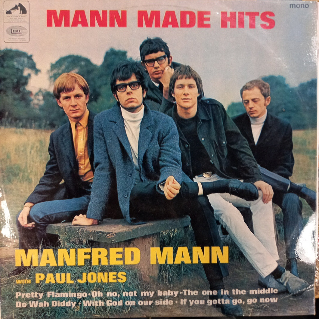MANFRED MANN - MANN MADE HITS (USED VINYL 1966 AUS EX EX)