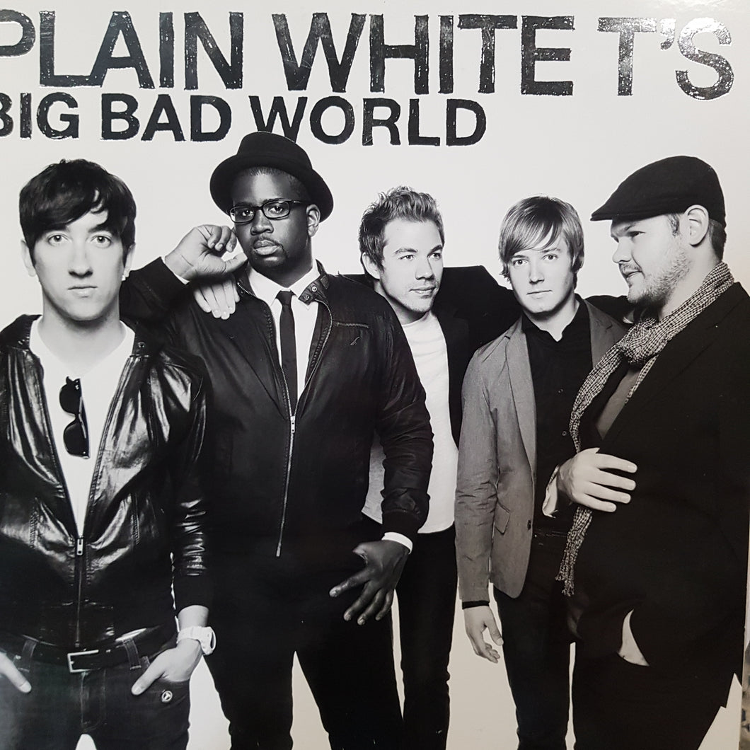 PLAIN WHITE T'S - BIG BAD WORLD (USED VINYL 2008 US M-/EX+)