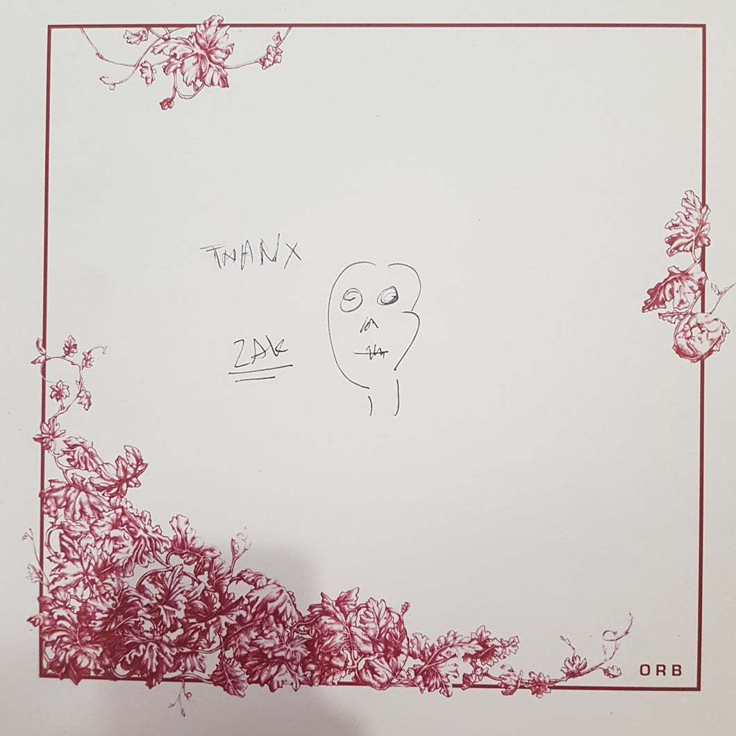 ORB - NATURALITY (SIGNED BY ZAK) (LUCKY RED COLOURED) (USED VINYL 2017 US M-/M-)