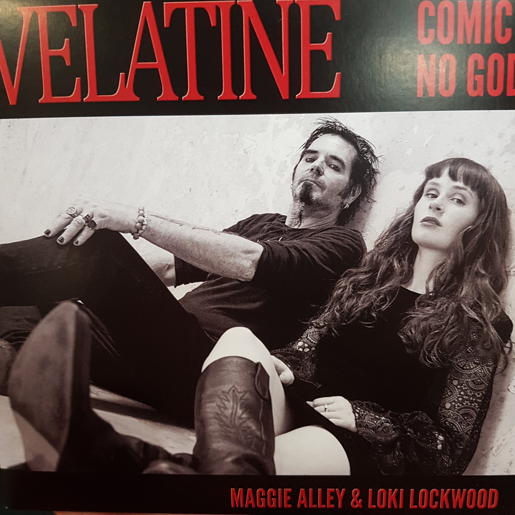 VELATINE - COMIC (RED COLOURED) (7") VINYL