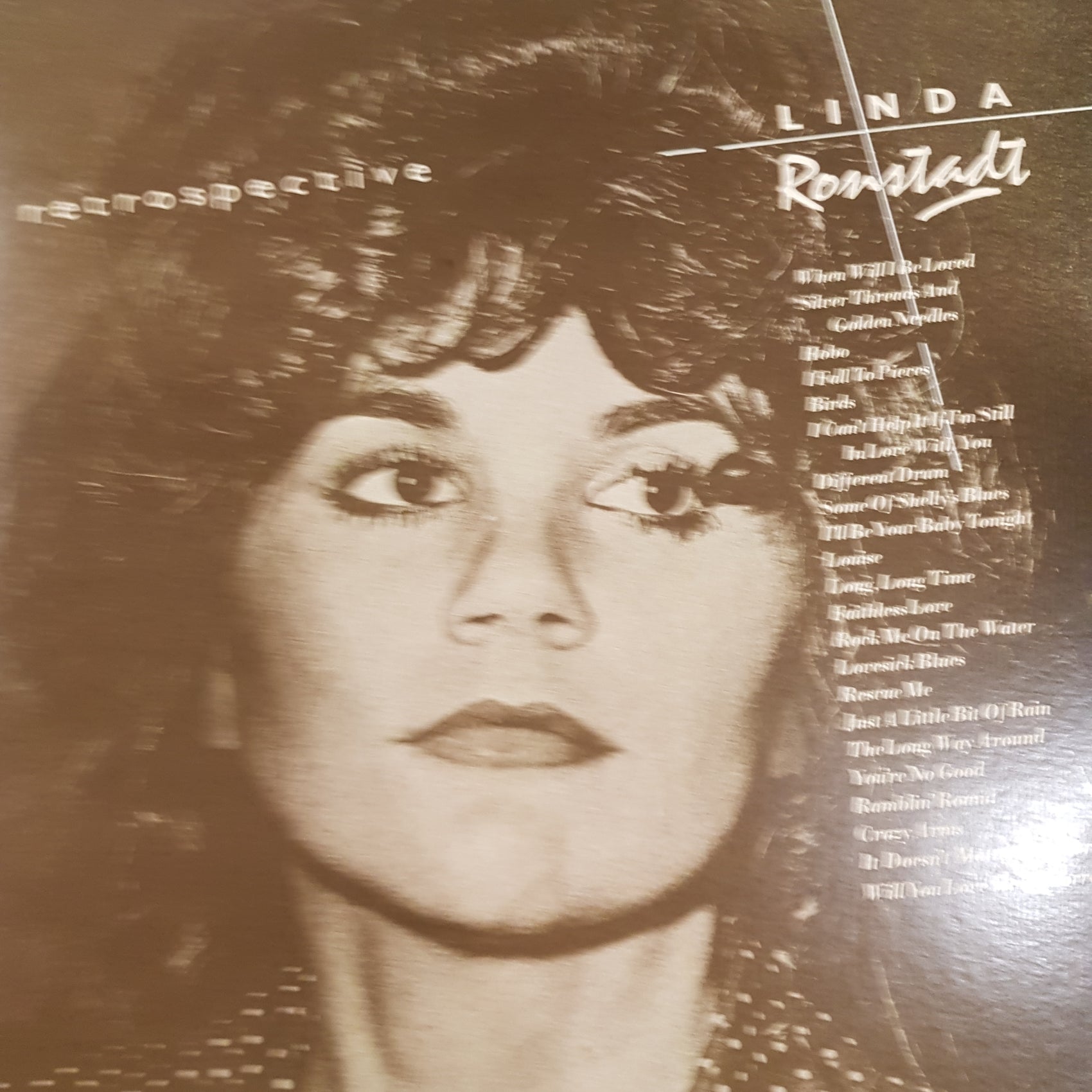 LINDA RONSTADT - A RETROSPECTIVE (2LP) (USED VINYL 1977 US M-/M-)