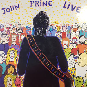 JOHN PRINE - LIVE (2LP) (USED VINYL 1988 US EX+/EX+)