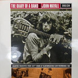 JOHN MAYALL - THE DIARY OF A BAND VOL. 2 (USED VINYL 1968 U.K. FIRST PRESSING M- M-)