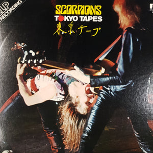 SCORPIONS - TOKYO TAPES (2LP) (USED VINYL 1978 GERMAN M-/EX+/EX)