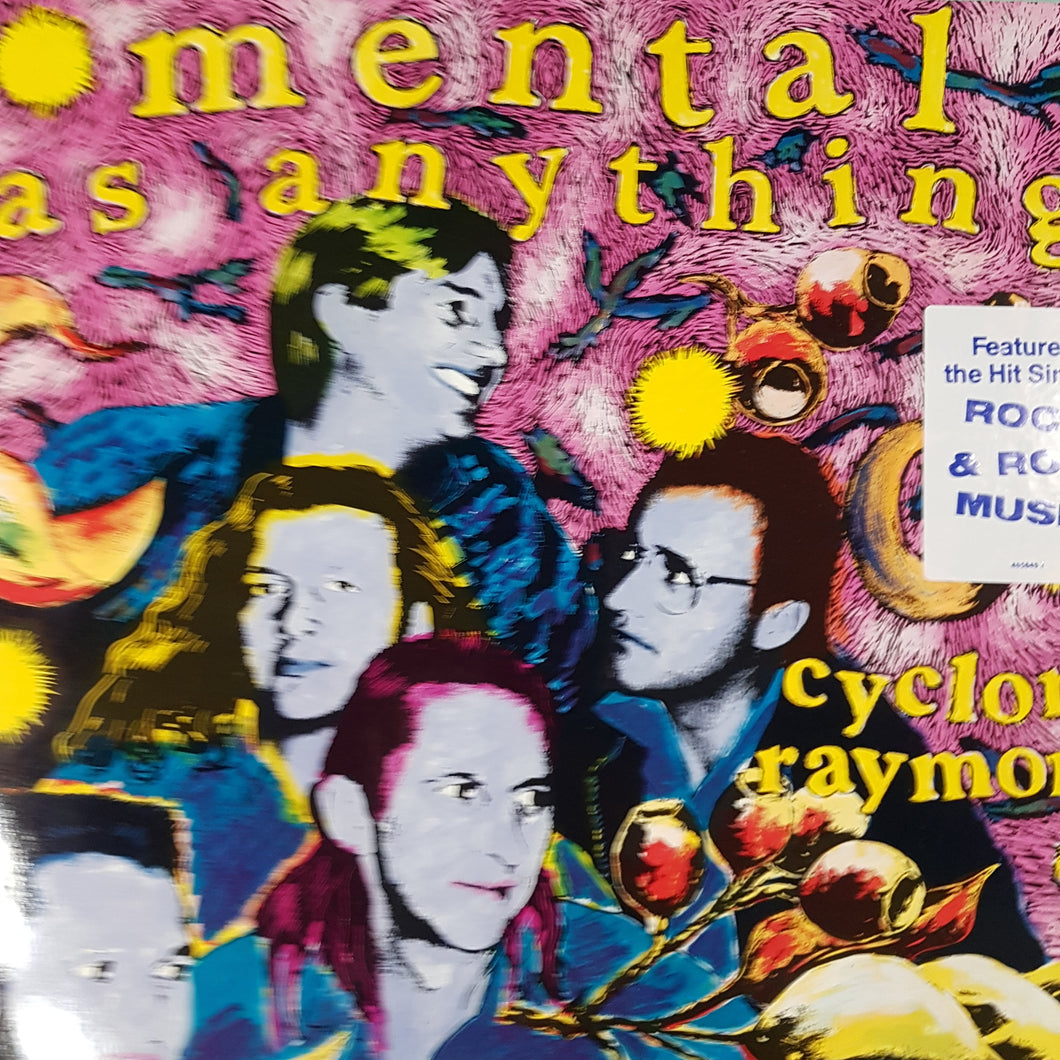 MENTAL AS ANYTHING - CYCLONE RAYMOND (USED VINYL 1989 AUS  M-/M-)