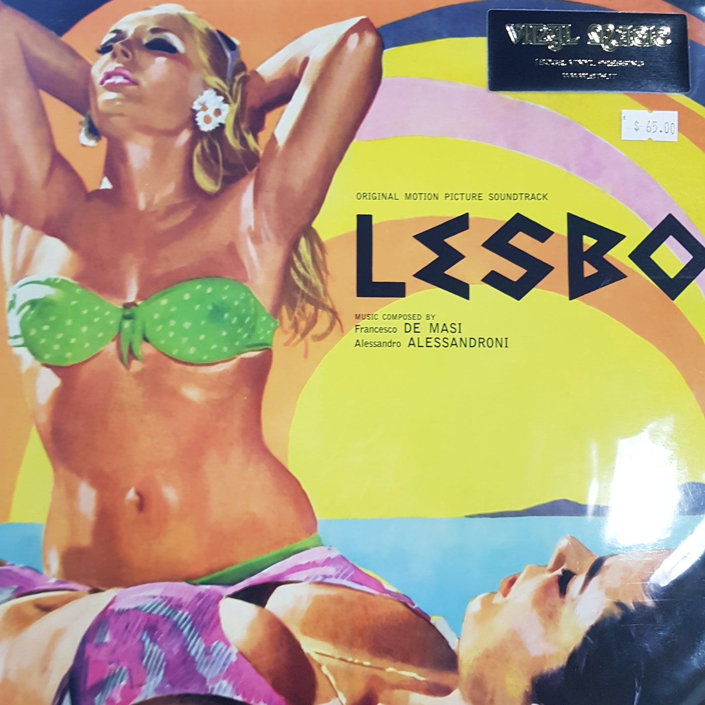 FRANCESCO DE MASI AND ALESSANDRO ALESSANDRONI - LESBO O.S.T. VINYL
