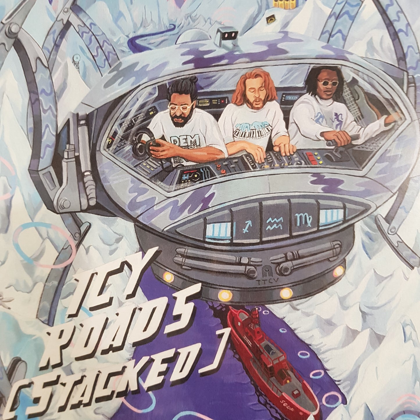 JOE ARMON-JONES - ICY ROADS (STACKED) (10") VINYL