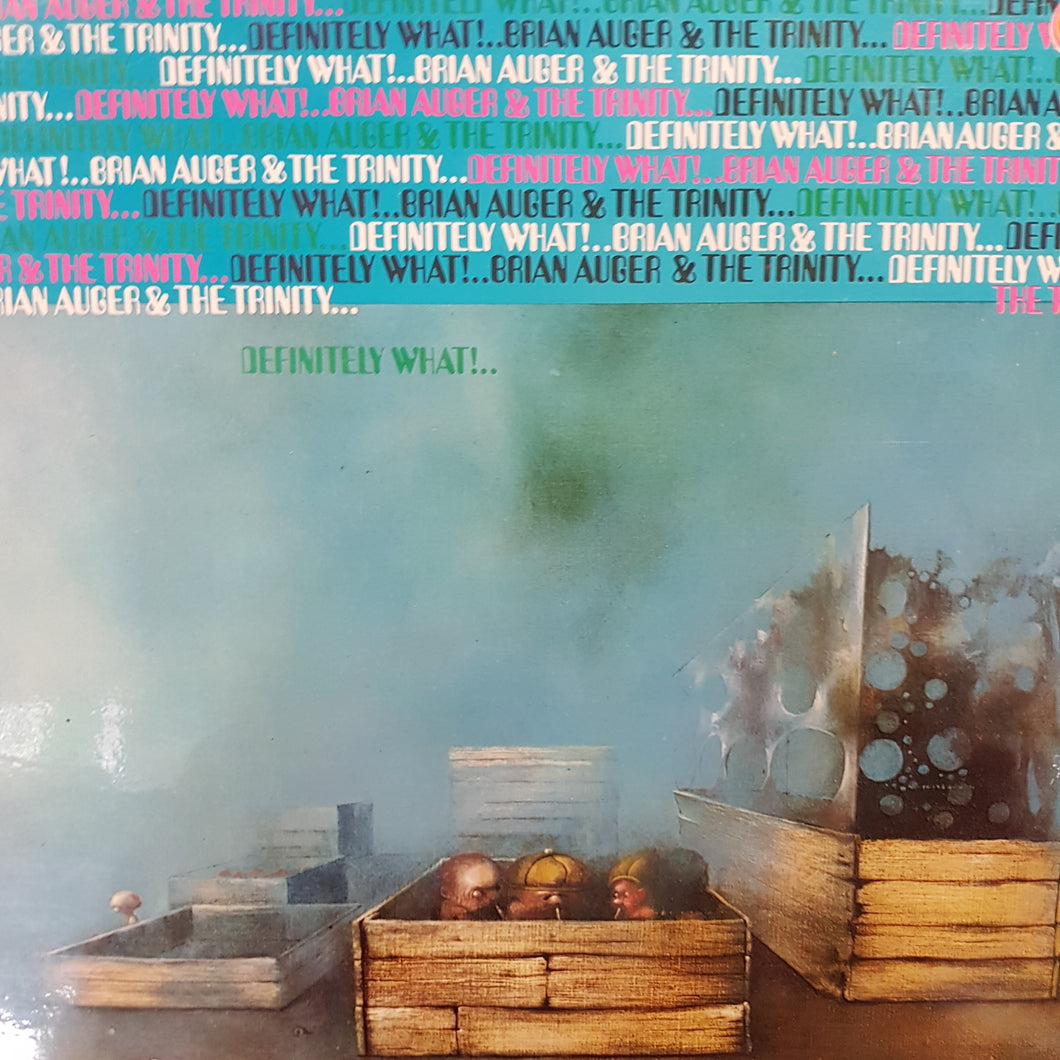 BRIAN AUGER - DEFINETLY WHAT (USED VINYL 1968 UK M- EX+)