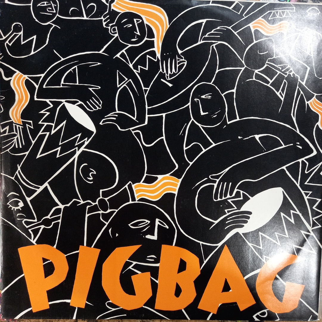 PIGBAG - PAPAS GOT A BRAND NEW PIGBAG/ANOTHER ORANGUTANGO (USED VINYL 12" 1982 U.K. M-/EX+)