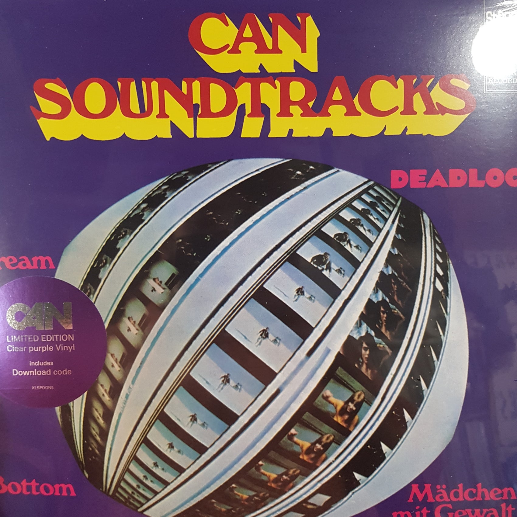 CAN - SOUNDTRACKS (PURPLE COLOURED) VINYL
