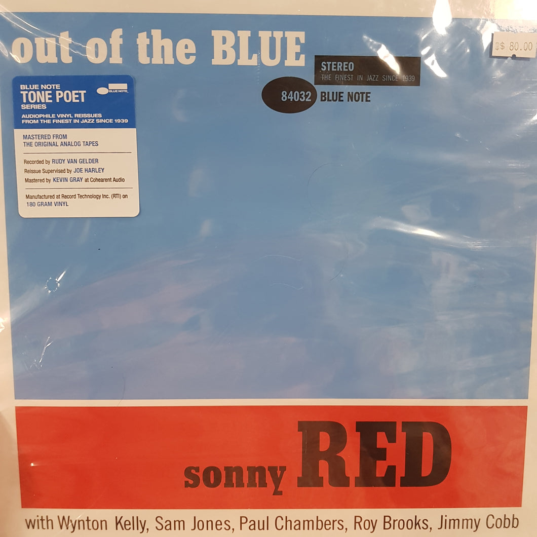 SONNY RED - OUT OF THE BLUE (BLUE NOTE TONE POET) VINYL