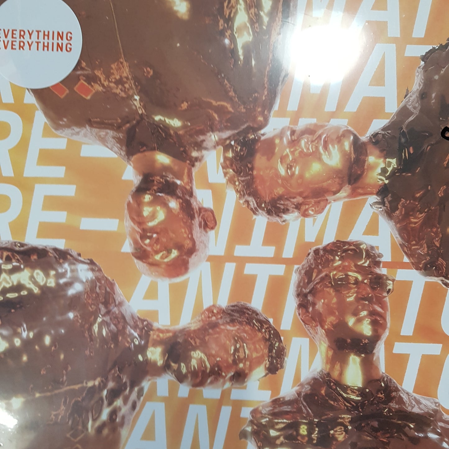 EVERYTHING EVERYTHING  - RE-ANIMATOR (ORANGE COLOURED) VINYL
