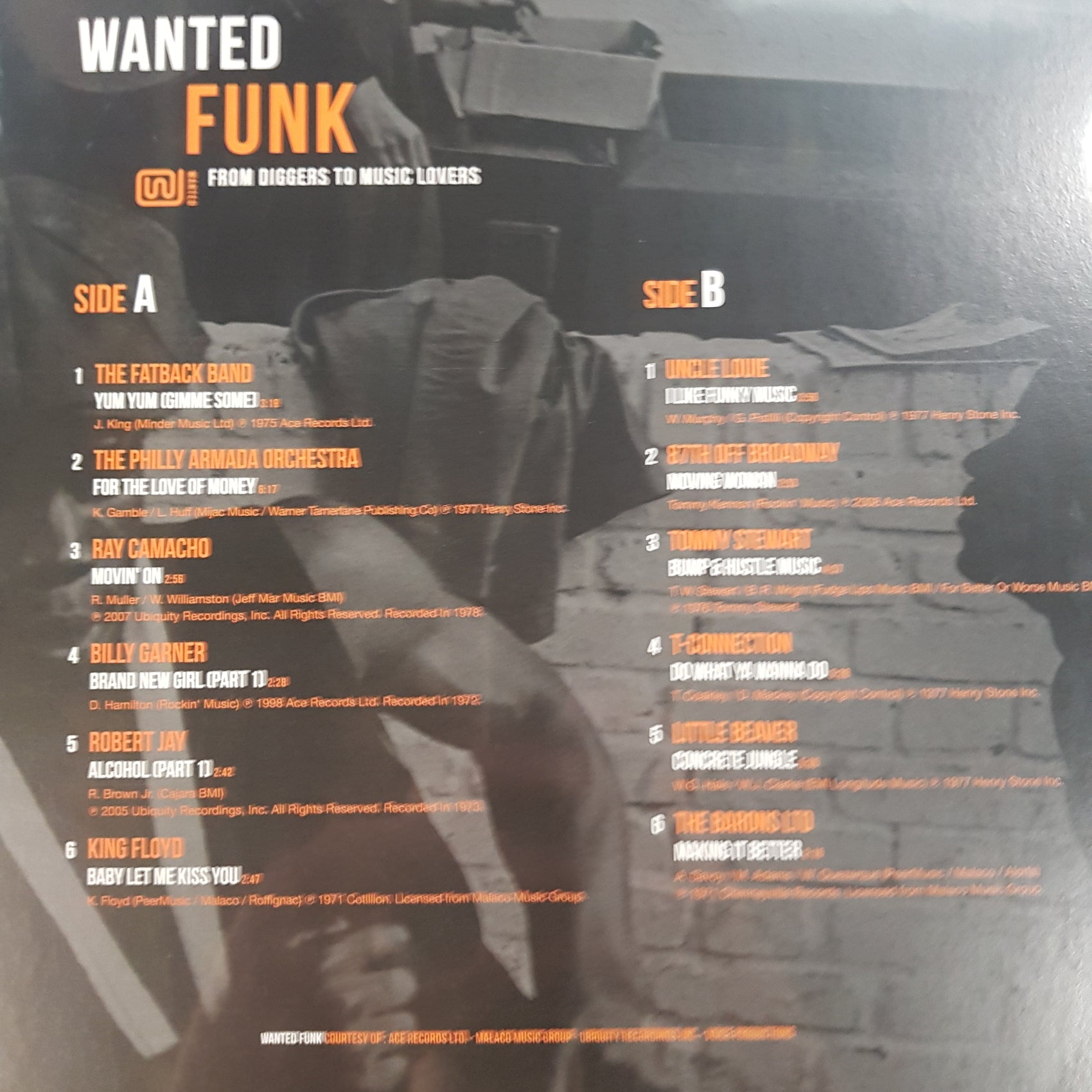 VARIOUS ARTISTS - WANTED FUNK VINYL