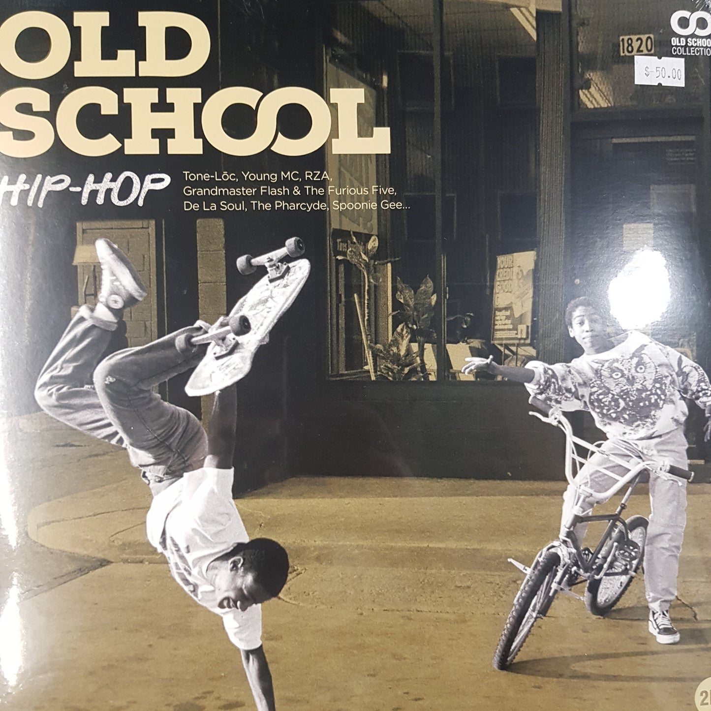 VARIOUS ARTISTS - OLD SCHOOL HIP-HOP (2LP) VINYL