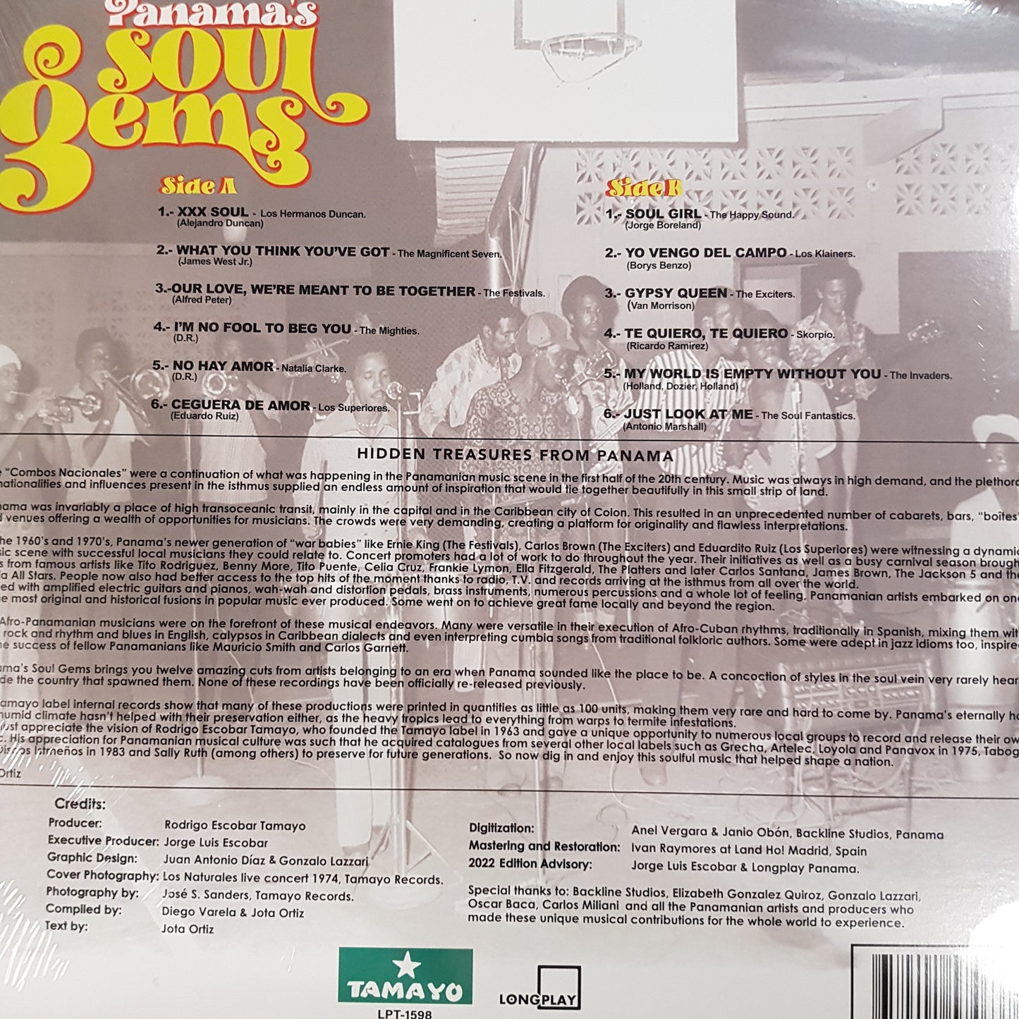 VARIOUS ARTISTS - PANAMA'S SOUL GEMS VINYL