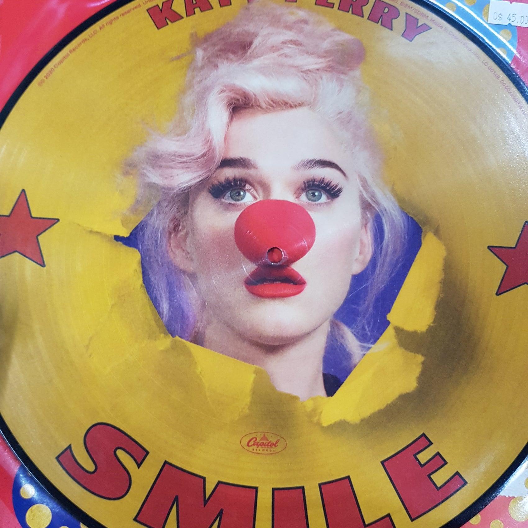 KATY PERRY - SMILE (PIC DISC) VINYL