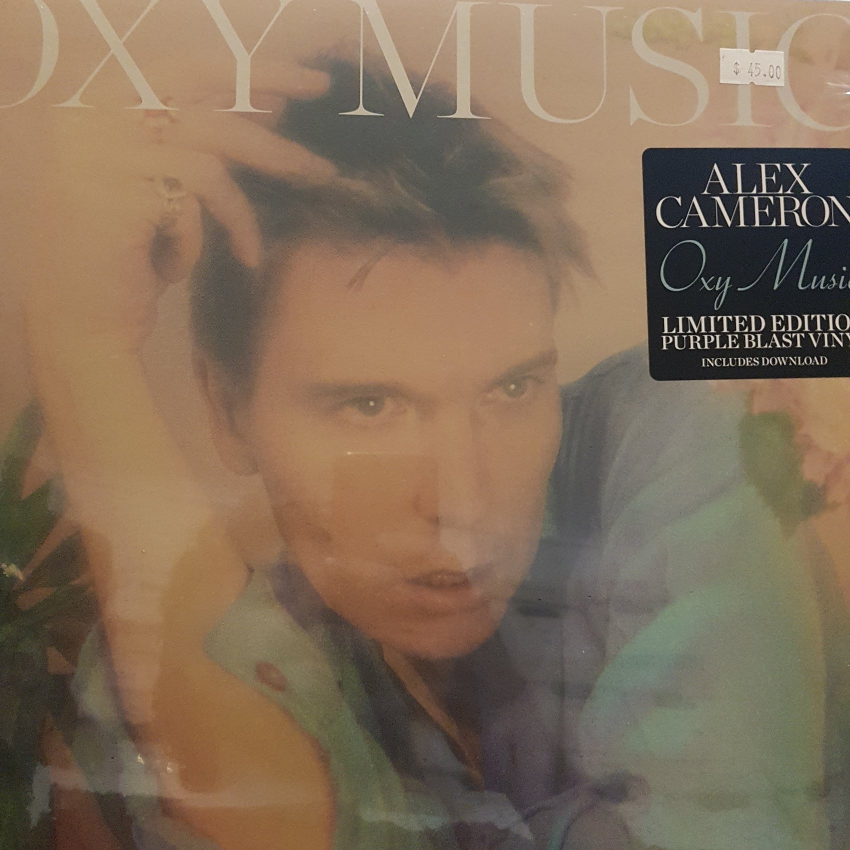 ALEX CAMERON - OXY MUSIC (PURPLE BLAST COLOURED) VINYL