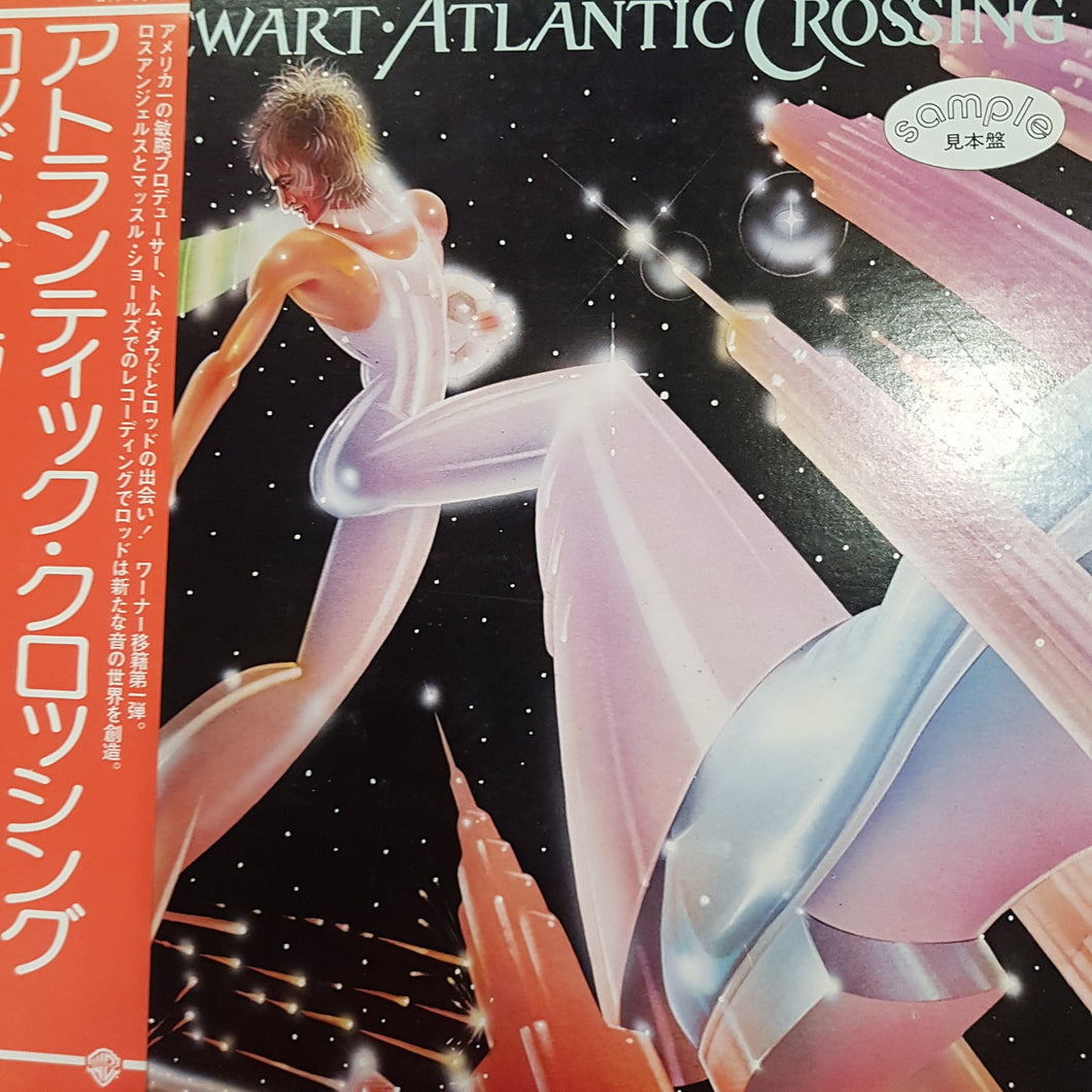 ROD STEWART - ATLANTIC CROSSING (USED VINYL 1975 JAPANESE M-/M-)