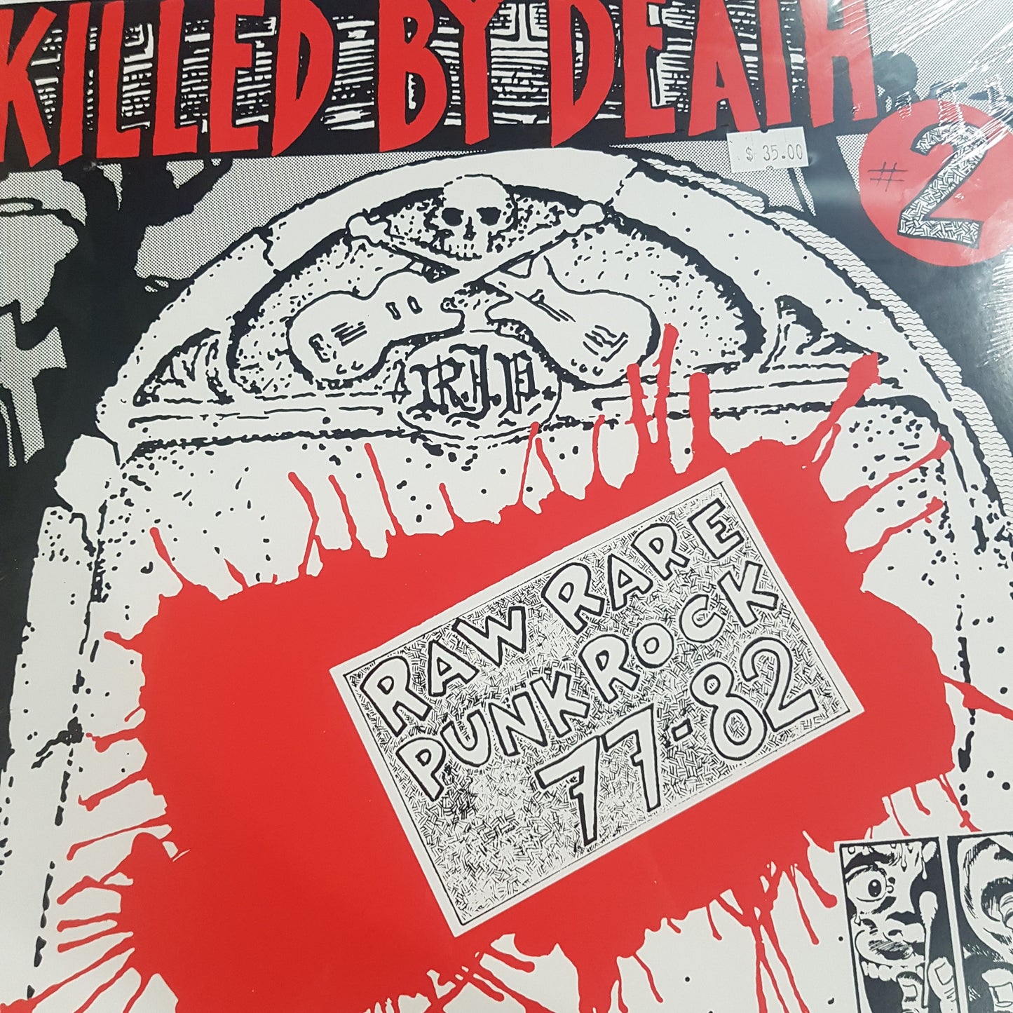 VARIOUS ARTISTS - KILLED BY DEATH VOL 2 VINYL