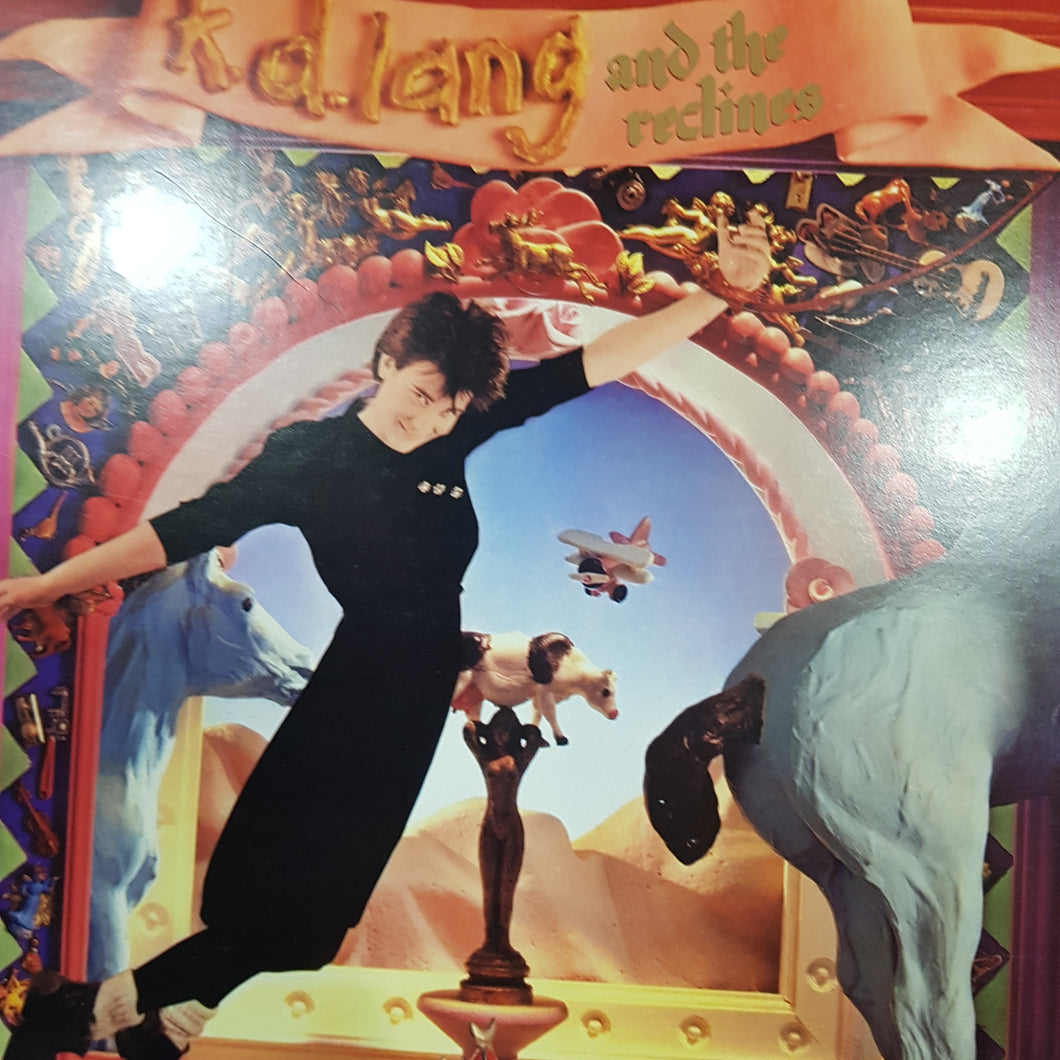 K.D. LANG - ANGEL WITH A LARIAT (USED VINYL 1987 US M-/EX)