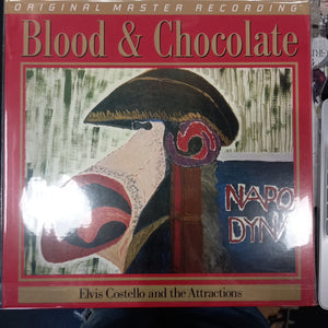 ELVIS COSTELLO - BLOOD AND CHOCOLATE - ORIGINAL MASTER RECORDING VINYL