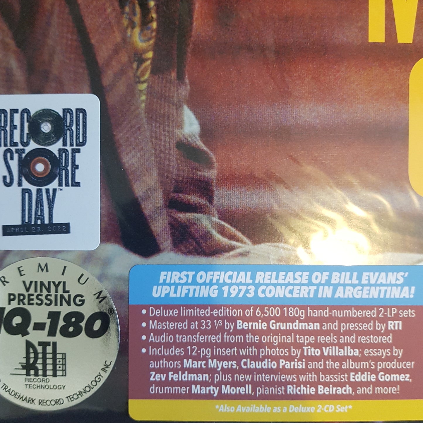 BILL EVANS - MORNING GLORY (2LP) VINYL RSD 2022