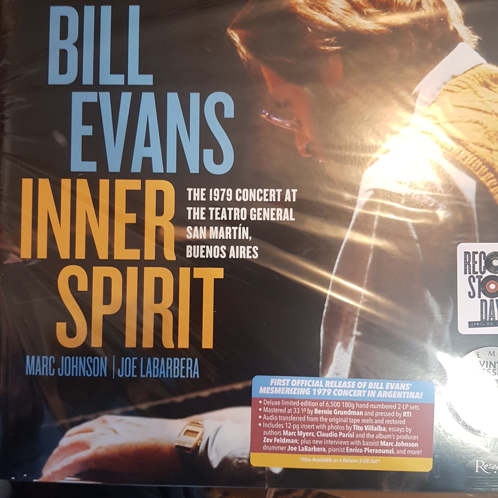 BILL EVANS - INNER SPIRIT (2LP) VINYL RSD 2022