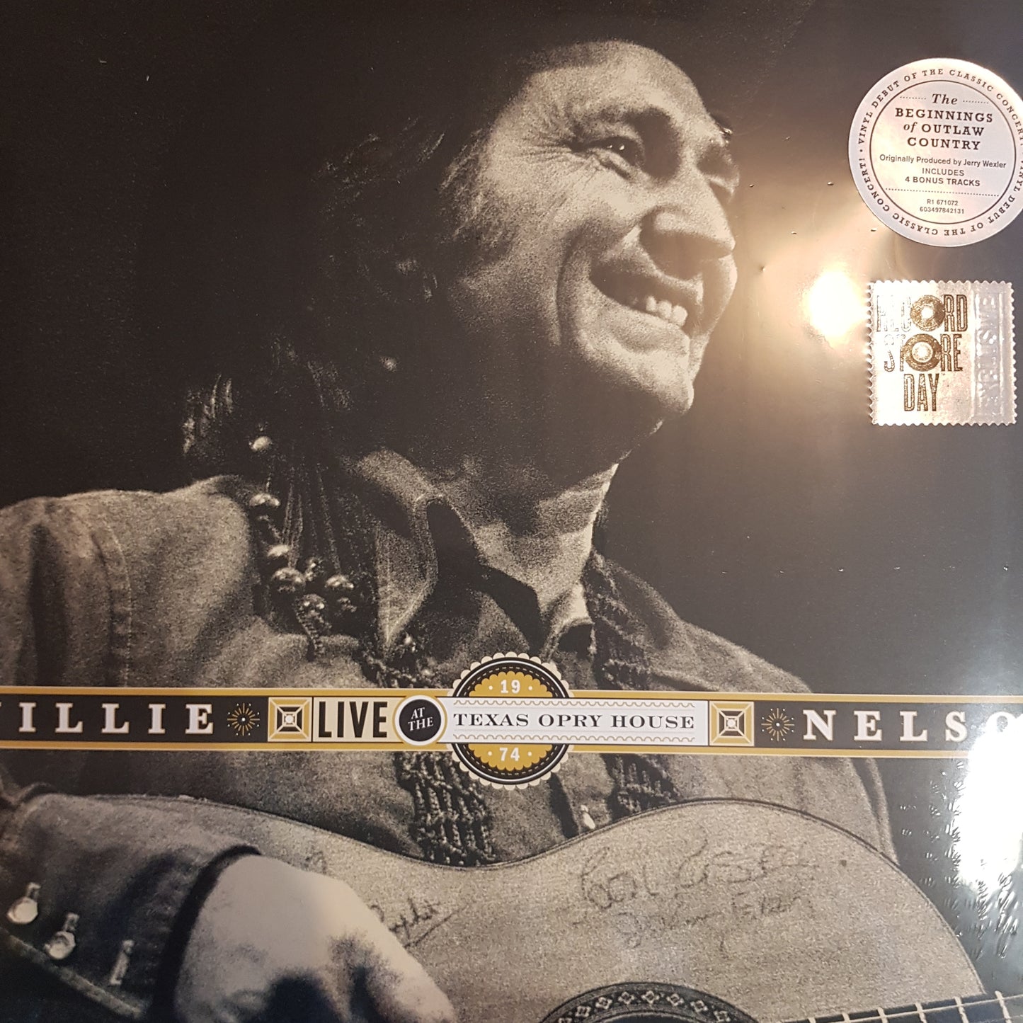 WILLIE NELSON - LIVE AT THE TEXAS HOUSE 1974 (2LP) VINYL RSD 2022