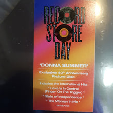 Load image into Gallery viewer, DONNA SUMMER - SELF TITLED (40TH ANNIVERSARY PIC DISC) VINYL RSD 2022
