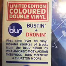 Load image into Gallery viewer, BLUR - BUSTIN&#39;-DROWNIN&#39; (BLUE AND GREEN COLOURED) (2LP) VINYL RSD 2022
