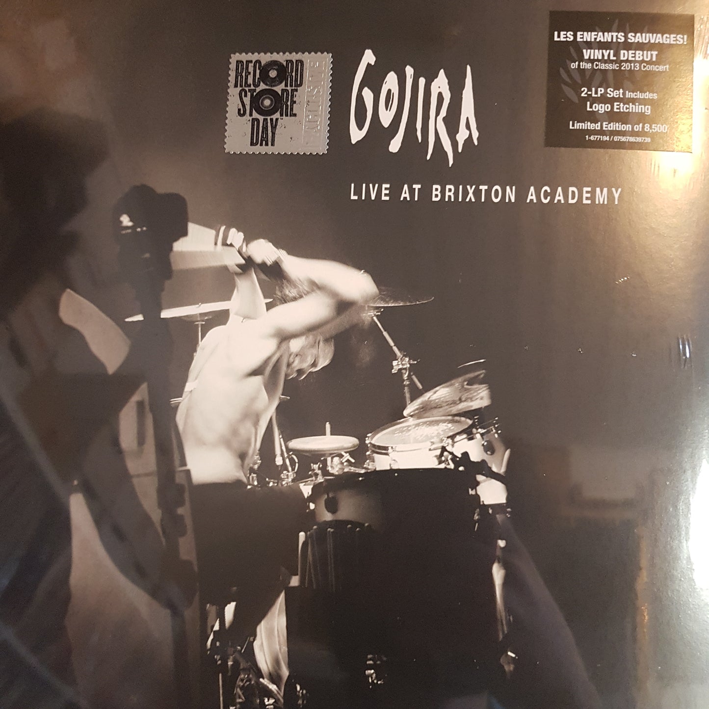GOJIRA - LIVE AT THE BRIXTON ACADEMY (LOGO ETCHING) (2LP) VINYL RSD 2022