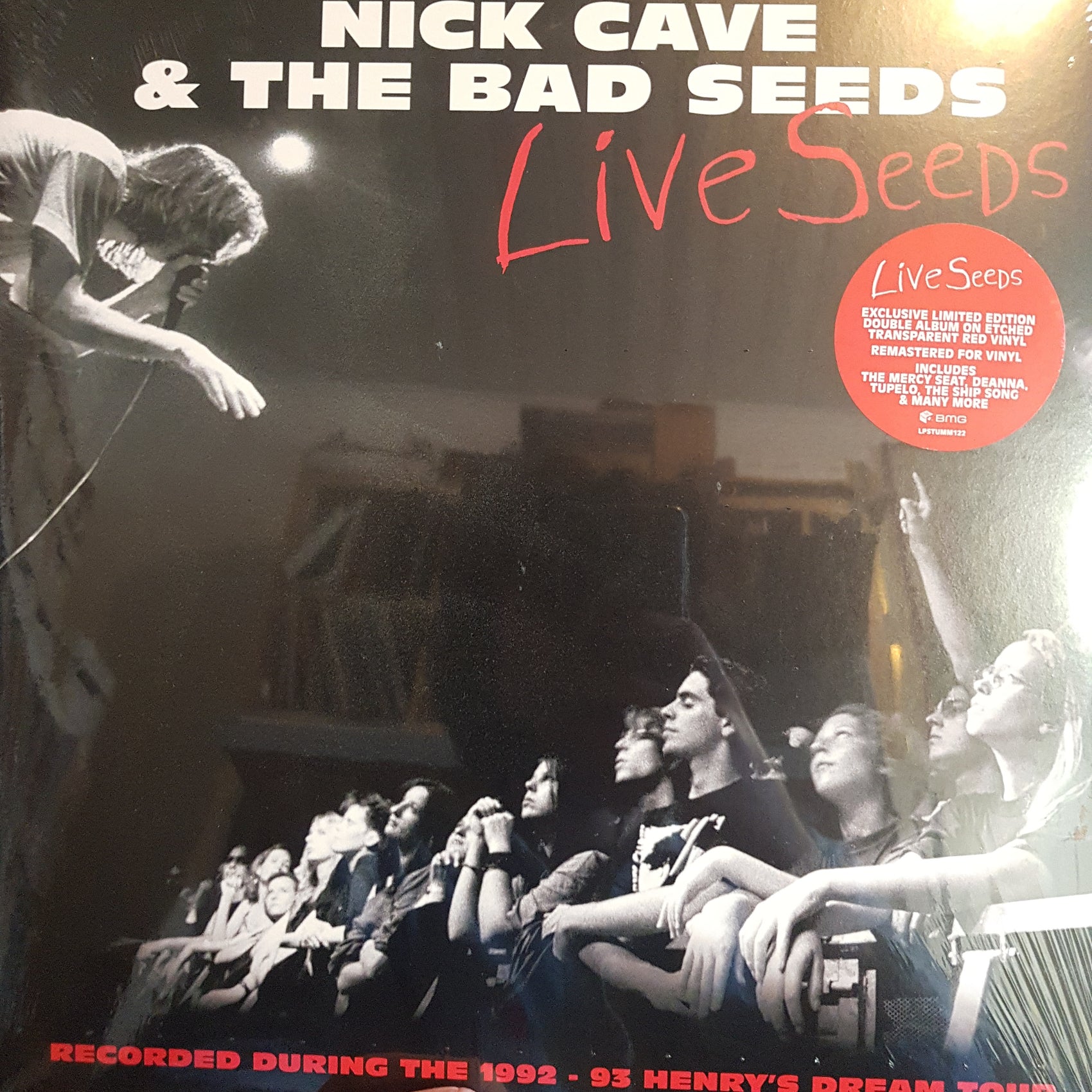 NICK CAVE AND THE BAD SEEDS - LIVE SEEDS (RED COLOURED ETCHED) (2LP) VINYL RSD 2022