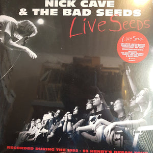 NICK CAVE AND THE BAD SEEDS - LIVE SEEDS (RED COLOURED ETCHED) (2LP) VINYL RSD 2022