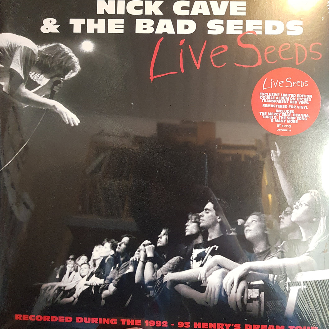 NICK CAVE AND THE BAD SEEDS - LIVE SEEDS (RED COLOURED ETCHED) (2LP) VINYL RSD 2022