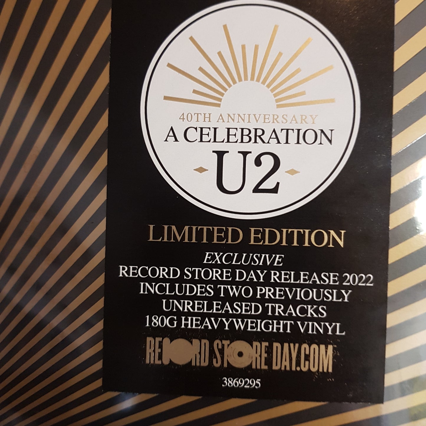 U2 - A CELEBRATION VINYL RSD 2022