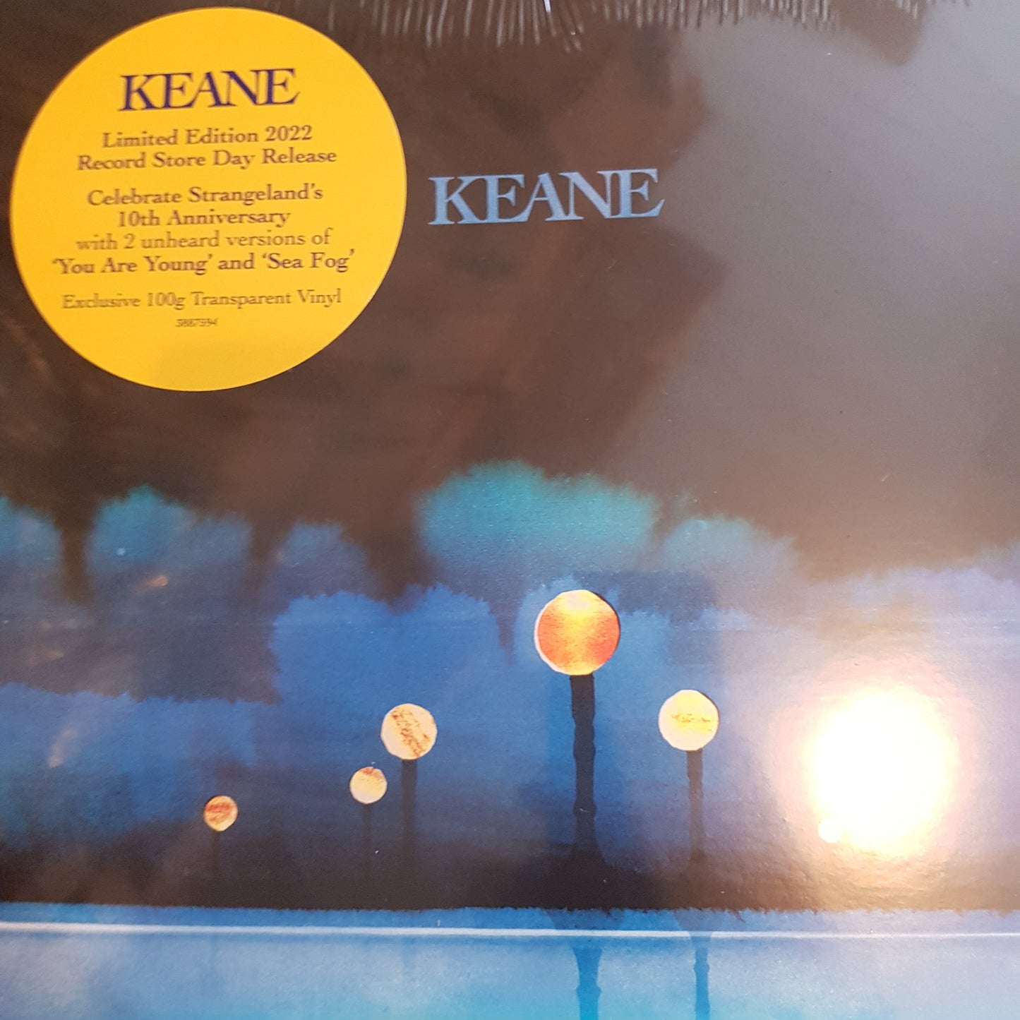 KEANE - SELF TITLED (TRANSLUCENT COLOURED) (10") VINYL RSD 2022